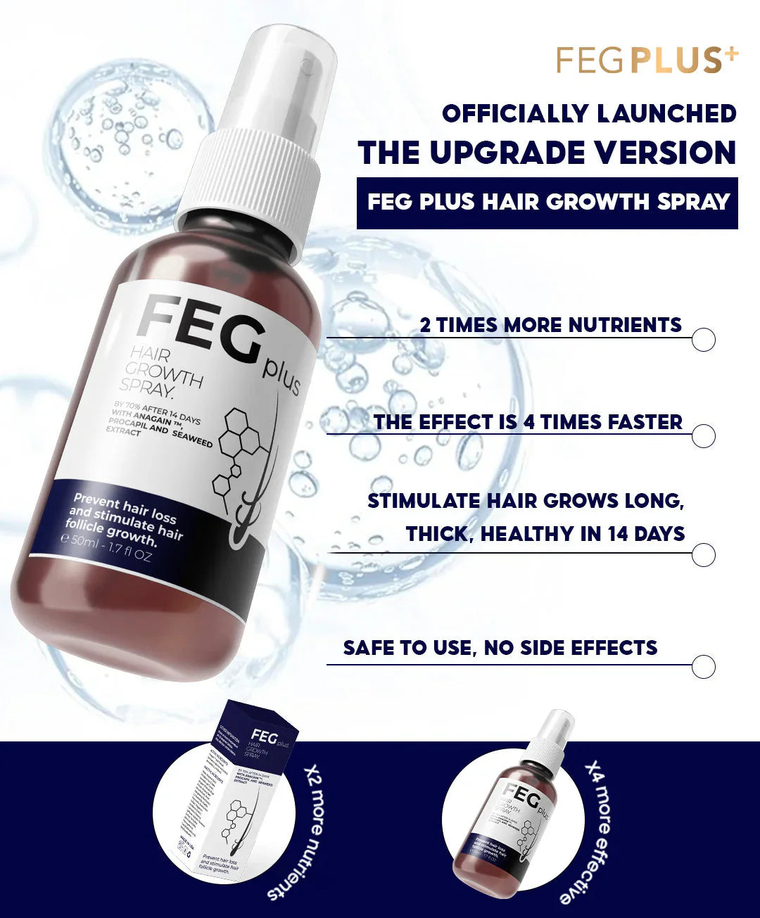 MOST VIRAL FEG PLUS HAIR GROWTH SPRAY