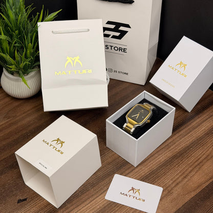 Matturi Square Dial Watch