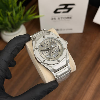 Hublot Diamond Cut Heavy Watch