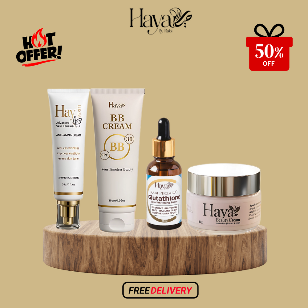 Haya by Rabi – 4 in 1 Glow Boost Kit